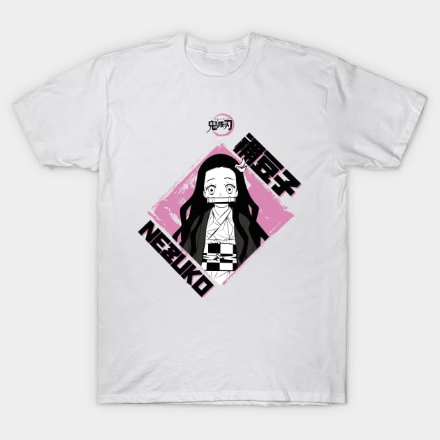 DEMON SLAYER: NEZUKO PINK T-Shirt by FunGangStore